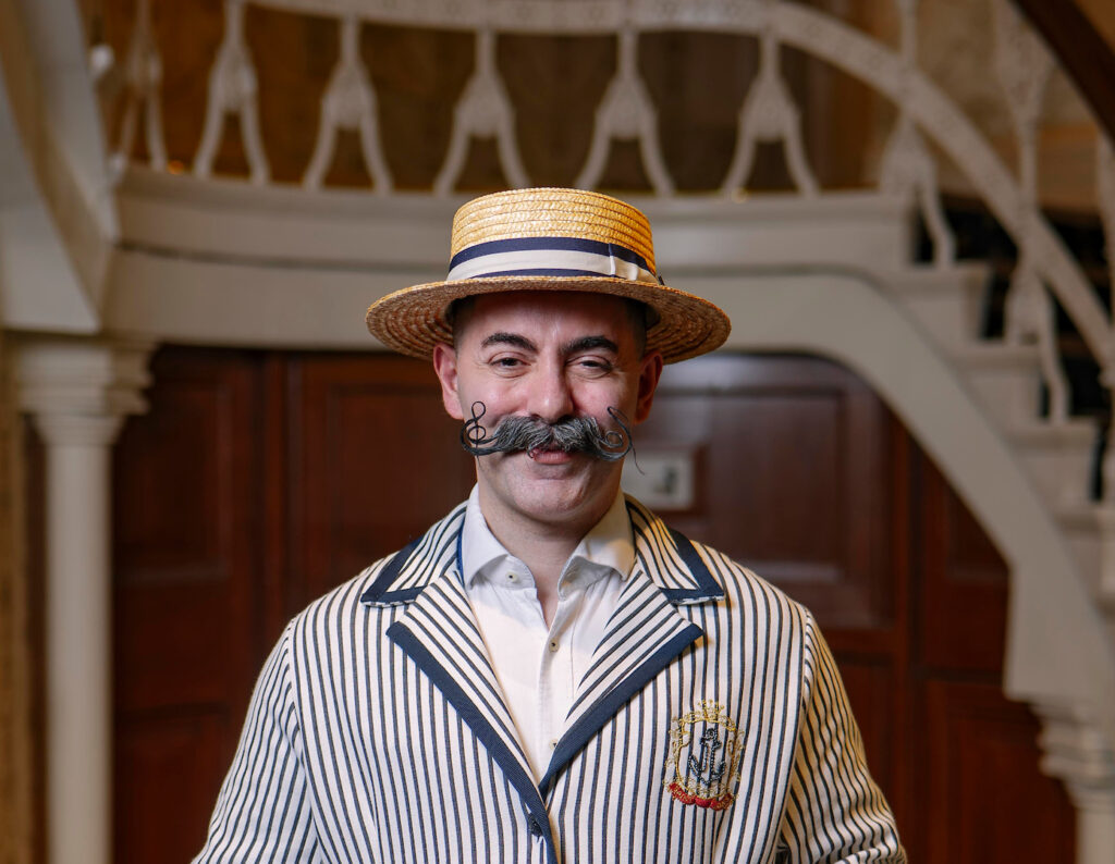 Well what a fine Moustache, Sir!